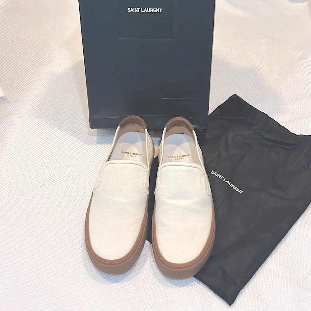 Saint Laurent Venice Slip On Size 9 (39) - Picture 2 of 10
